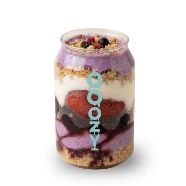 Ube Mix berries Cheesecake