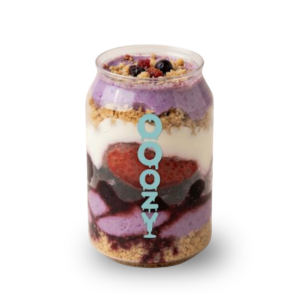 Ube Mix berries Cheesecake